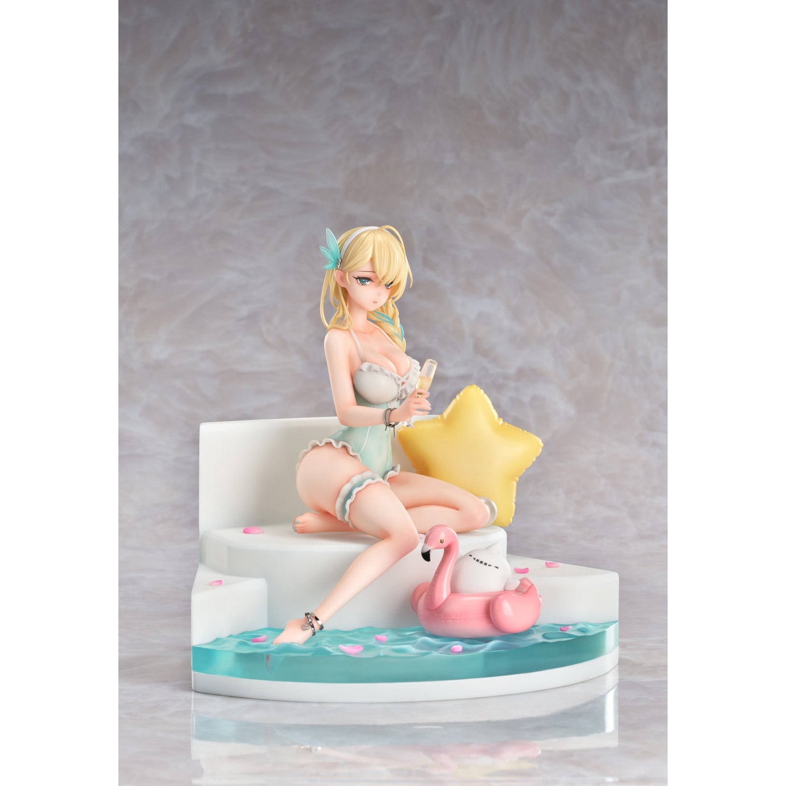【予約安心出荷】[FIG] 封入特典付(スマホゲーム『戦艦少女R』(中国版)にて使用できるシリアルコード) カード付属 レキシントン イングルサイドの夏Ver. 戦艦少女R 1/7 完成品 フィギュア Calbone(カルボーン)(2026年4月)