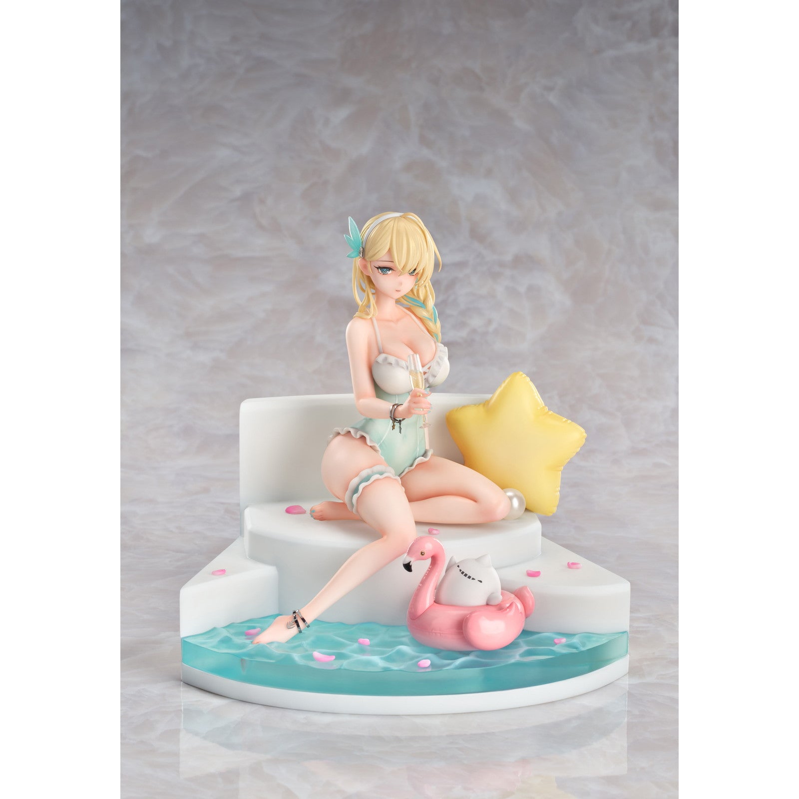 【予約安心出荷】[FIG] 封入特典付(スマホゲーム『戦艦少女R』(中国版)にて使用できるシリアルコード) カード付属 レキシントン イングルサイドの夏Ver. 戦艦少女R 1/7 完成品 フィギュア Calbone(カルボーン)(2026年4月)