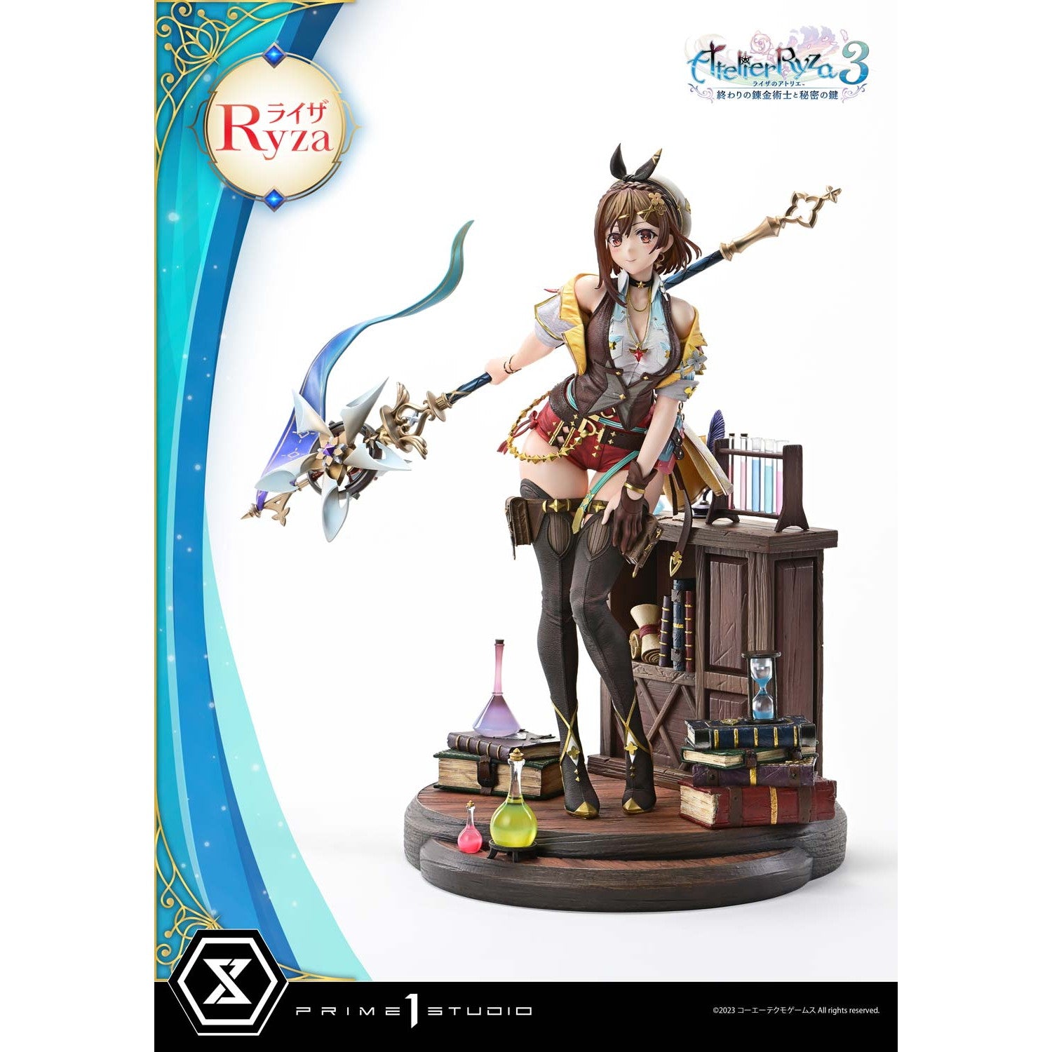 【予約安心出荷】[FIG] アルティメットプレミアムマスターライン ライザ ライザのアトリエ3 ～終わりの錬金術士と秘密の鍵～ 1/4 完成品 フィギュア(UPMAR3-01) プライム1スタジオ(2026年5月)