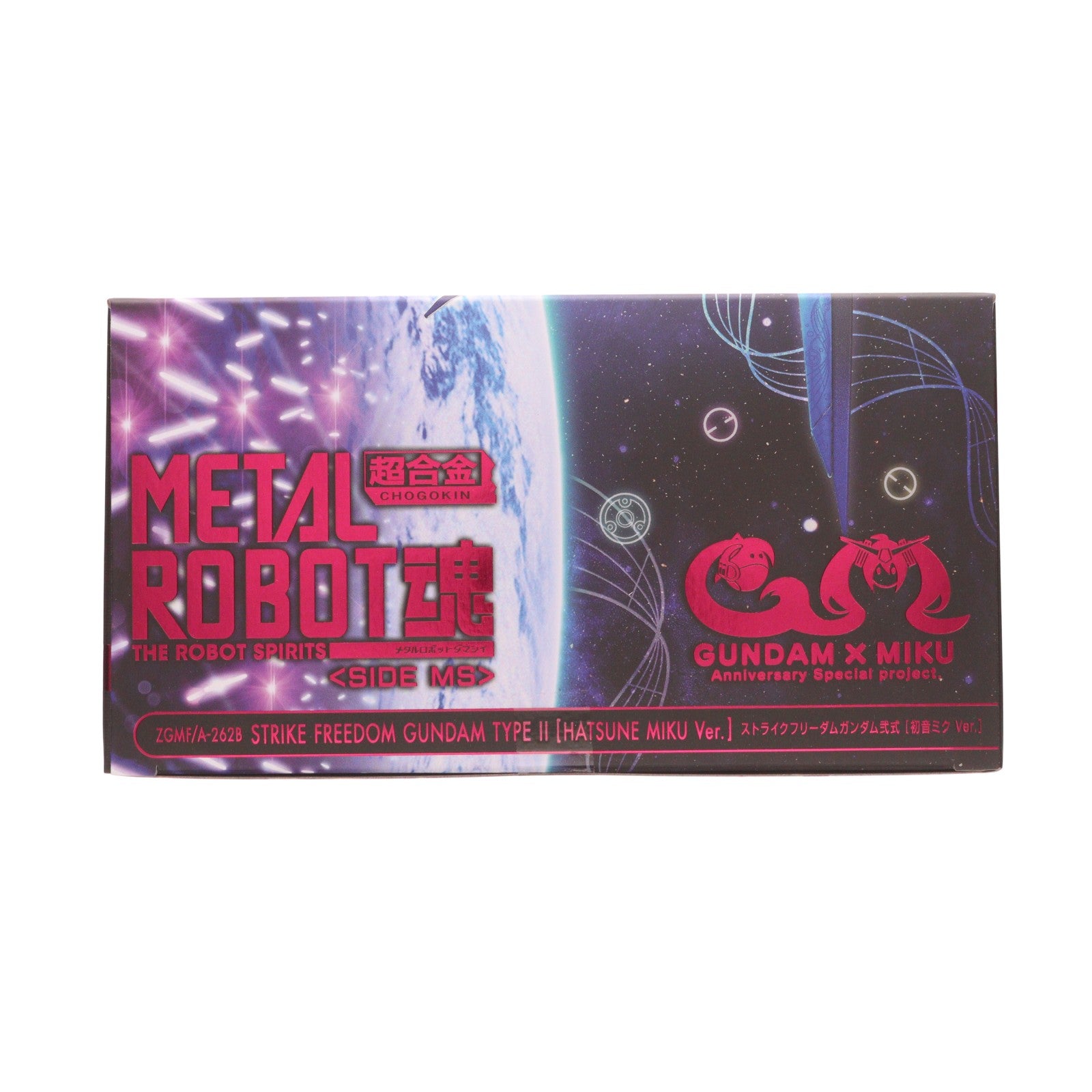 【中古即納】[FIG] アクリルスタンド無し 魂ウェブ商店限定 METAL ROBOT魂(SIDE MS) ストライクフリーダムガンダム弐式[初音ミク Ver.] 機動戦士ガンダムSEED FREEDOM(シード フリーダム) 完成品 可動フィギュア バンダイスピリッツ(20251017)
