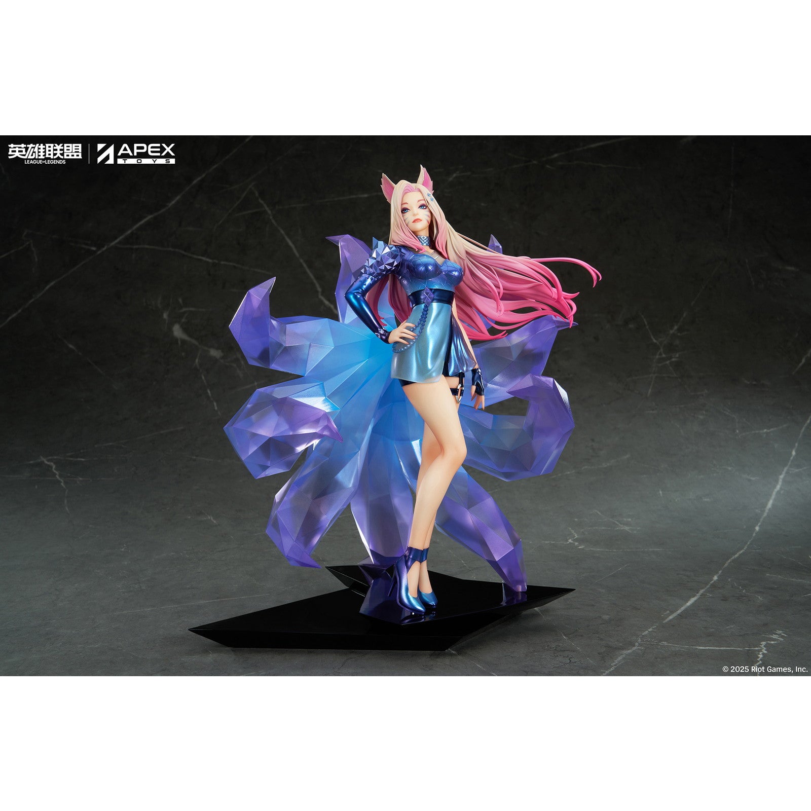 【予約安心出荷】[FIG] アクリルスタンド付属 K/DA ALL OUT アーリ League of Legends(リーグ・オブ・レジェンド) 1/7 完成品 フィギュア APEX(エーペックス)(2026年9月)