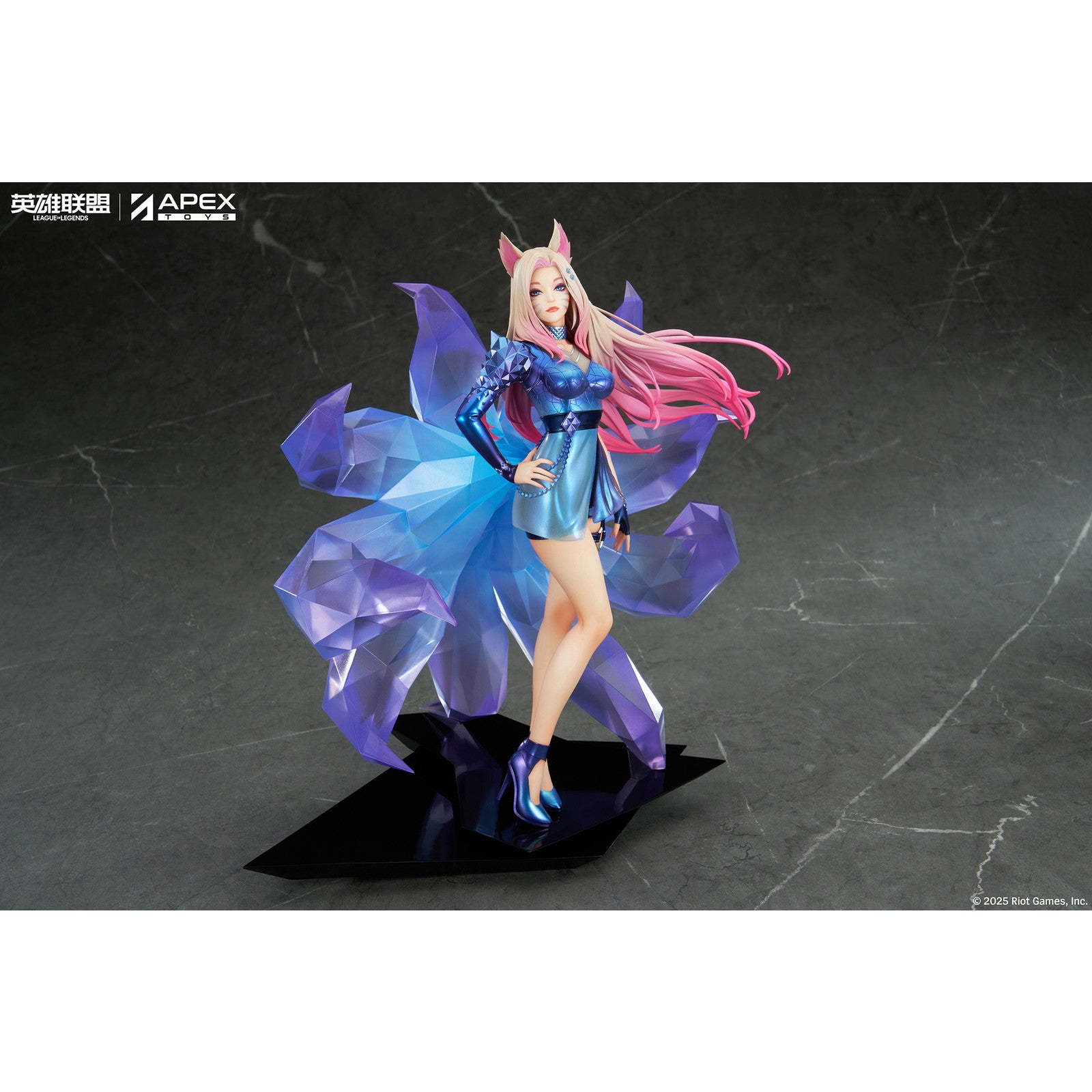 【予約安心出荷】[FIG] アクリルスタンド付属 K/DA ALL OUT アーリ League of Legends(リーグ・オブ・レジェンド) 1/7 完成品 フィギュア APEX(エーペックス)(2026年9月)
