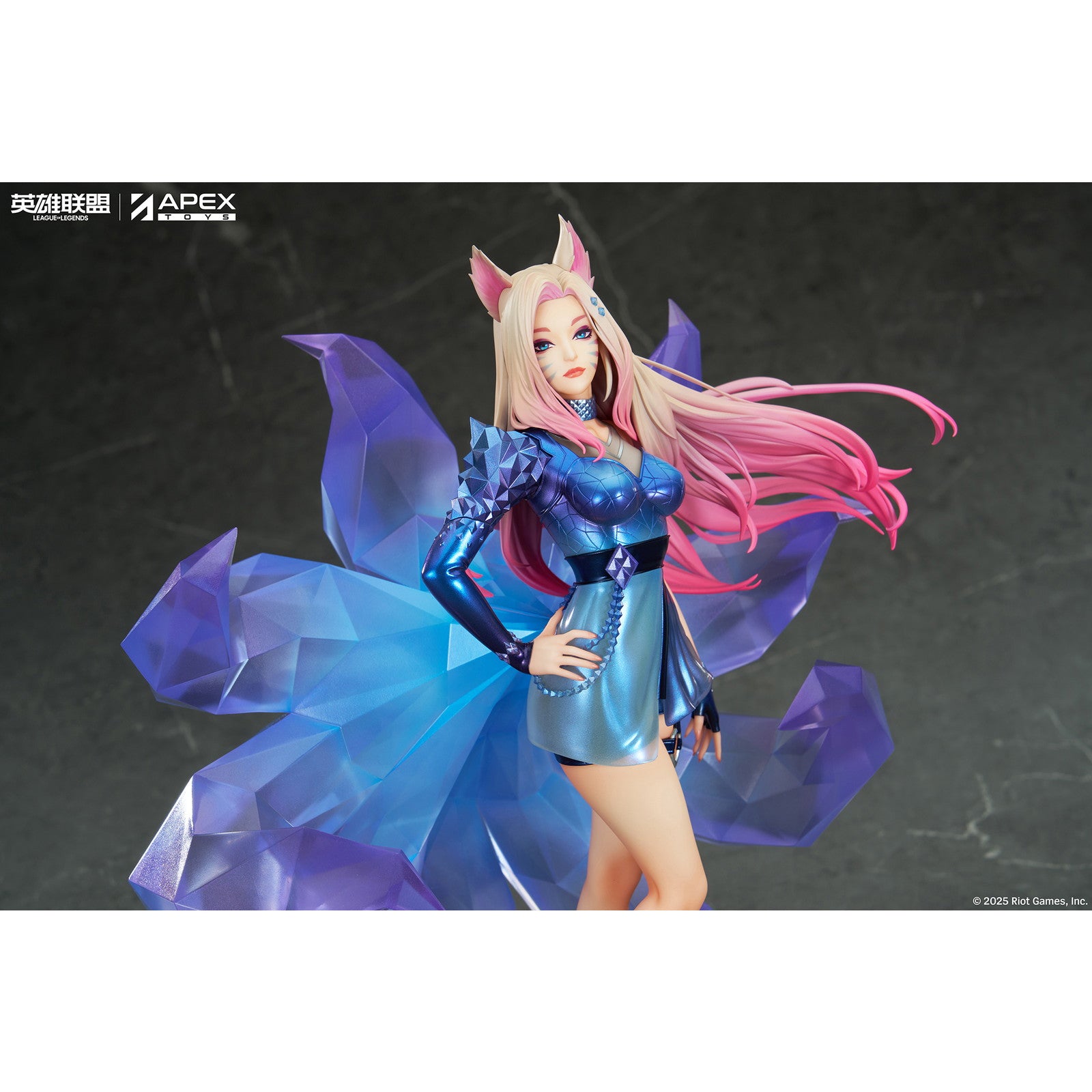 【予約安心出荷】[FIG] アクリルスタンド付属 K/DA ALL OUT アーリ League of Legends(リーグ・オブ・レジェンド) 1/7 完成品 フィギュア APEX(エーペックス)(2026年9月)