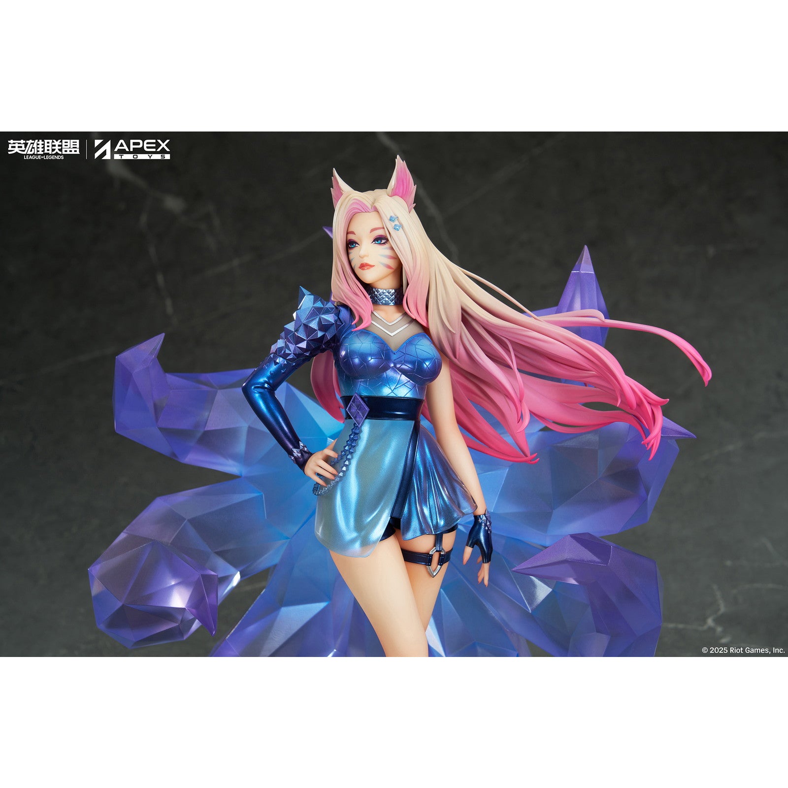 【予約安心出荷】[FIG] アクリルスタンド付属 K/DA ALL OUT アーリ League of Legends(リーグ・オブ・レジェンド) 1/7 完成品 フィギュア APEX(エーペックス)(2026年9月)