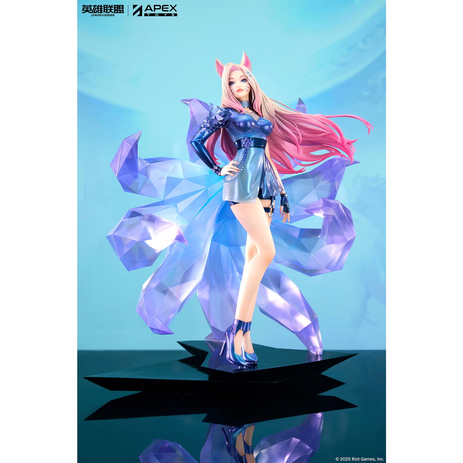 【予約安心出荷】[FIG] アクリルスタンド付属 K/DA ALL OUT アーリ League of Legends(リーグ・オブ・レジェンド) 1/7 完成品 フィギュア APEX(エーペックス)(2026年9月)