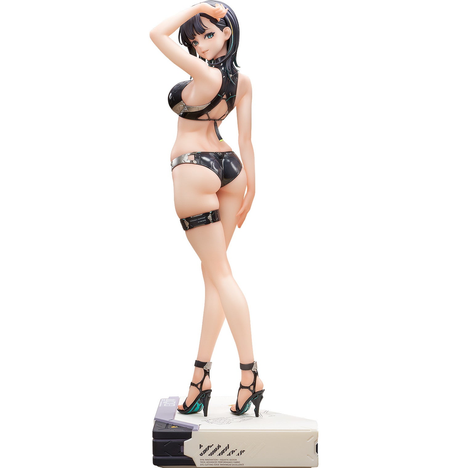 【予約安心出荷】[FIG] 缶バッジ付属 SSR FIGURE 「硬式水着女子」 紺乃青(こんのあお) オリジナル 1/6 完成品 フィギュア SSR FIGURE(2026年6月)