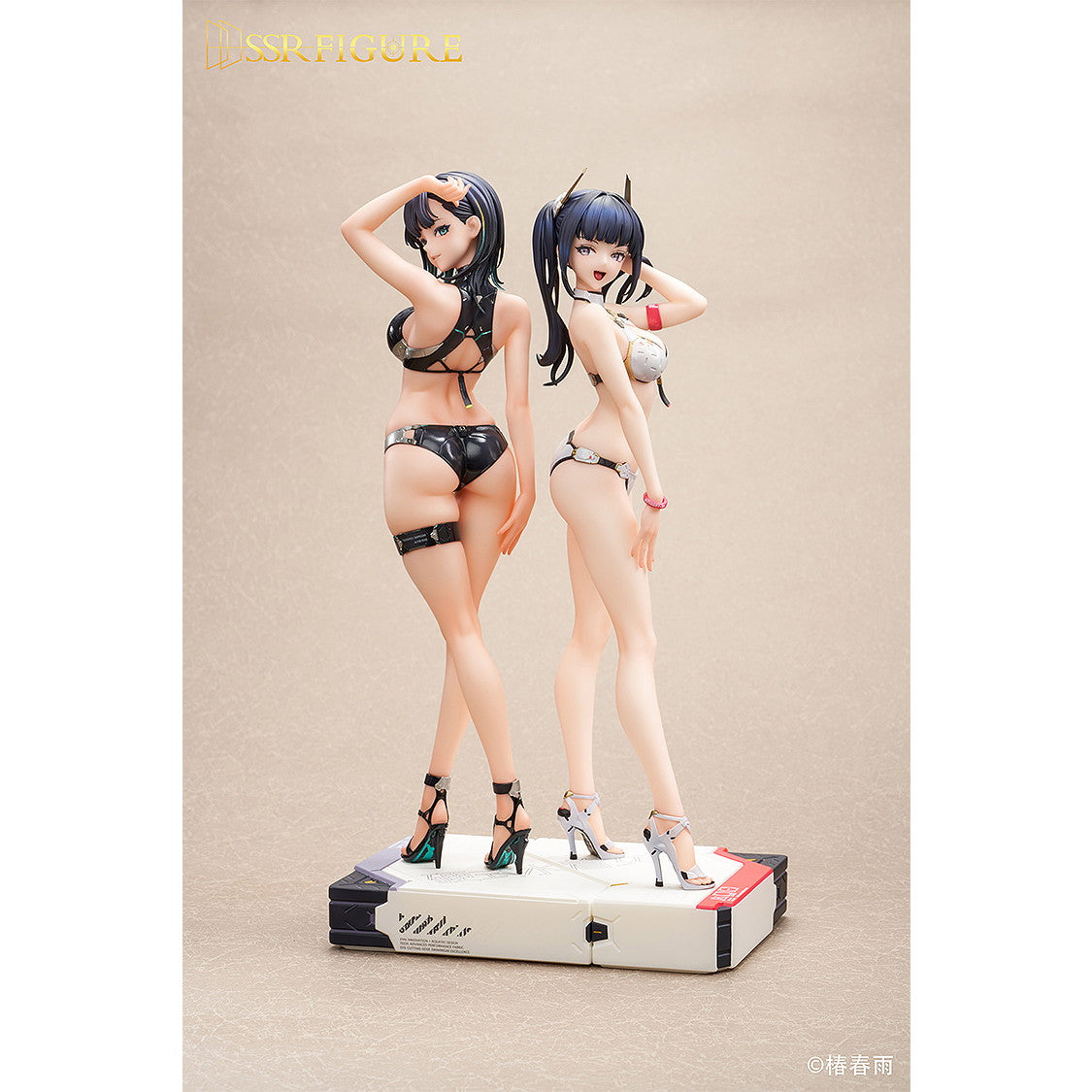 【予約安心出荷】[FIG] 缶バッジ2個&アクリルキーホルダー付属 SSR FIGURE 「硬式水着女子」(2体セット) オリジナル 1/6 完成品 フィギュア SSR FIGURE(2026年6月)