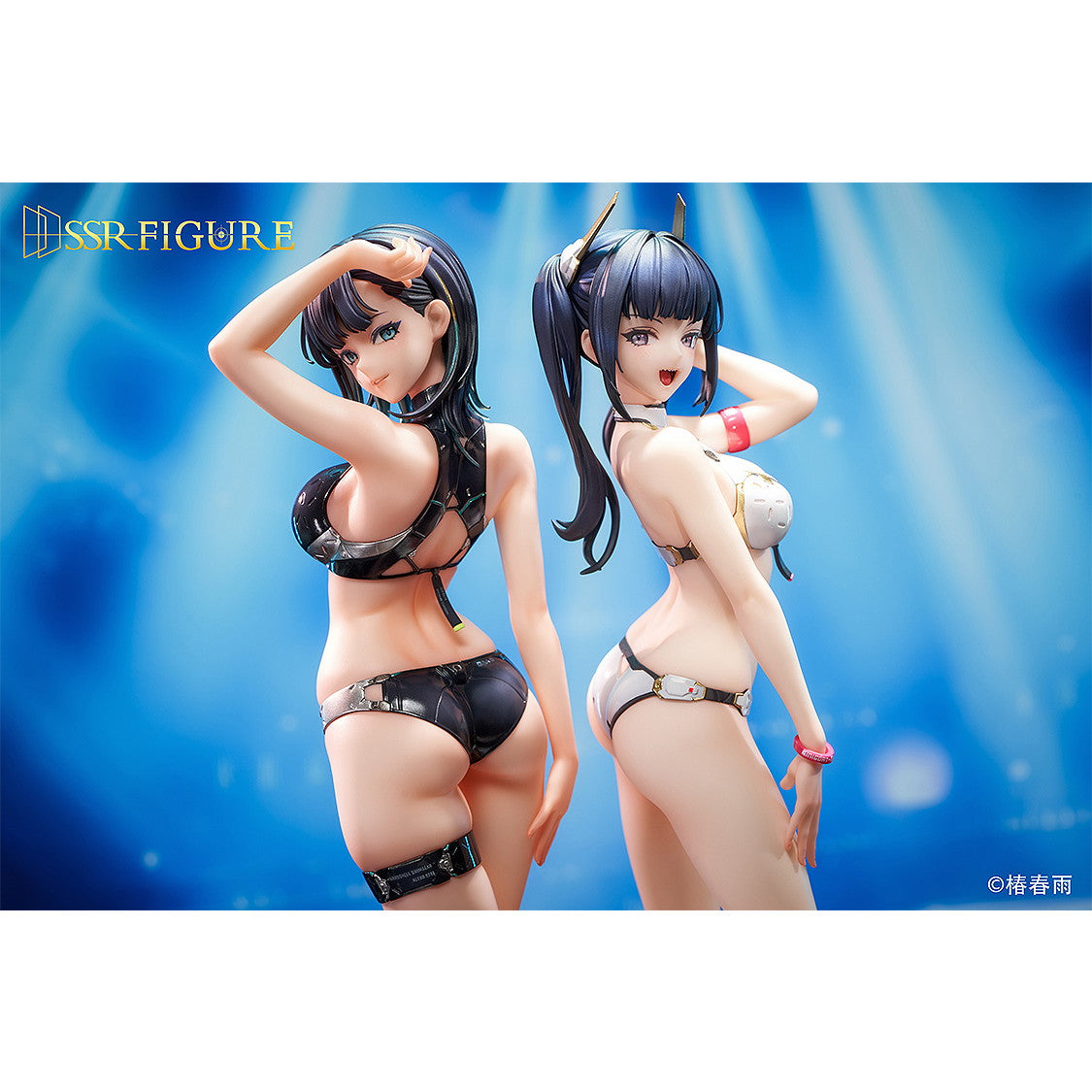 【予約安心出荷】[FIG] 缶バッジ2個&アクリルキーホルダー付属 SSR FIGURE 「硬式水着女子」(2体セット) オリジナル 1/6 完成品 フィギュア SSR FIGURE(2026年6月)