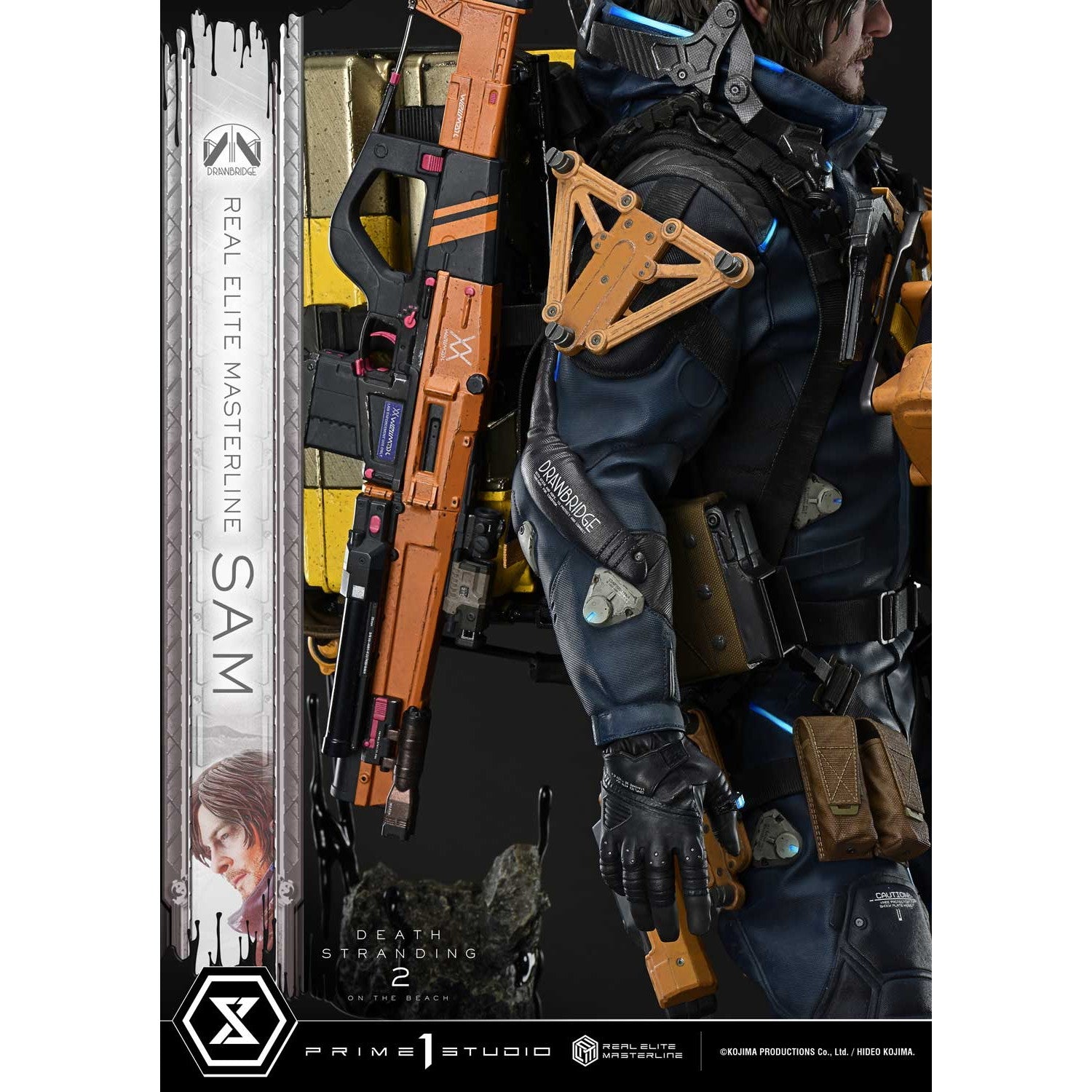 【予約安心出荷】[FIG] リアルエリートマスターライン サム DEATH STRANDING 2: ON THE BEACH(デス・ストランディング2 オンザビーチ) 1/3 完成品 フィギュア(REMDS2-01) プライム1スタジオ(2027年2月)