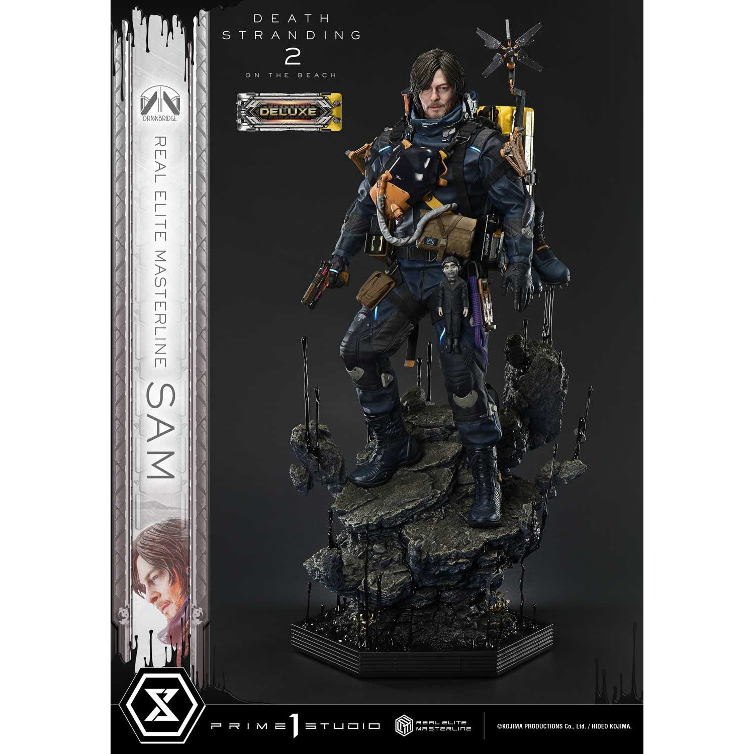 【予約安心出荷】[FIG] リアルエリートマスターライン サム DX版 DEATH STRANDING 2: ON THE BEACH(デス・ストランディング2 オンザビーチ) 1/3 完成品 フィギュア(REMDS2-01DX) プライム1スタジオ(2027年2月)