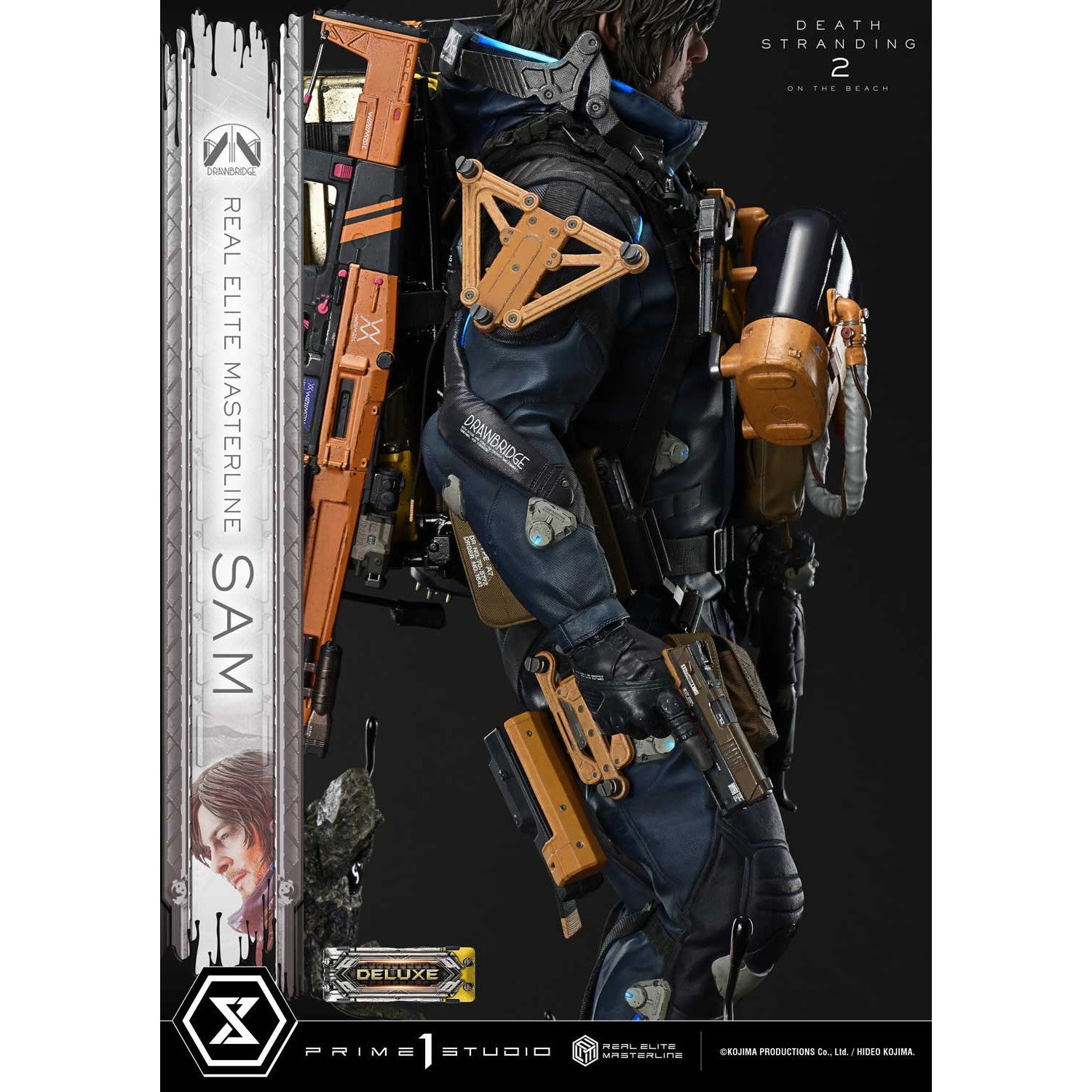 【予約安心出荷】[FIG] リアルエリートマスターライン サム DX版 DEATH STRANDING 2: ON THE BEACH(デス・ストランディング2 オンザビーチ) 1/3 完成品 フィギュア(REMDS2-01DX) プライム1スタジオ(2027年2月)