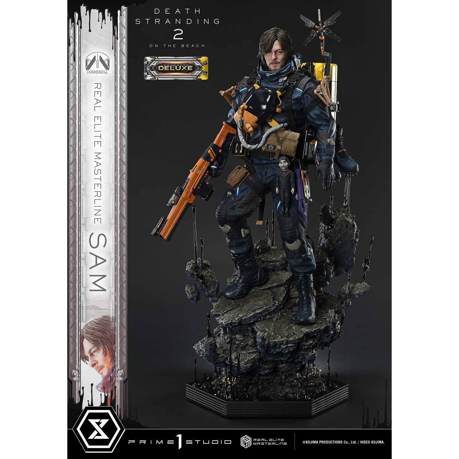 【予約安心出荷】[FIG] リアルエリートマスターライン サム DX版 DEATH STRANDING 2: ON THE BEACH(デス・ストランディング2 オンザビーチ) 1/3 完成品 フィギュア(REMDS2-01DX) プライム1スタジオ(2027年2月)