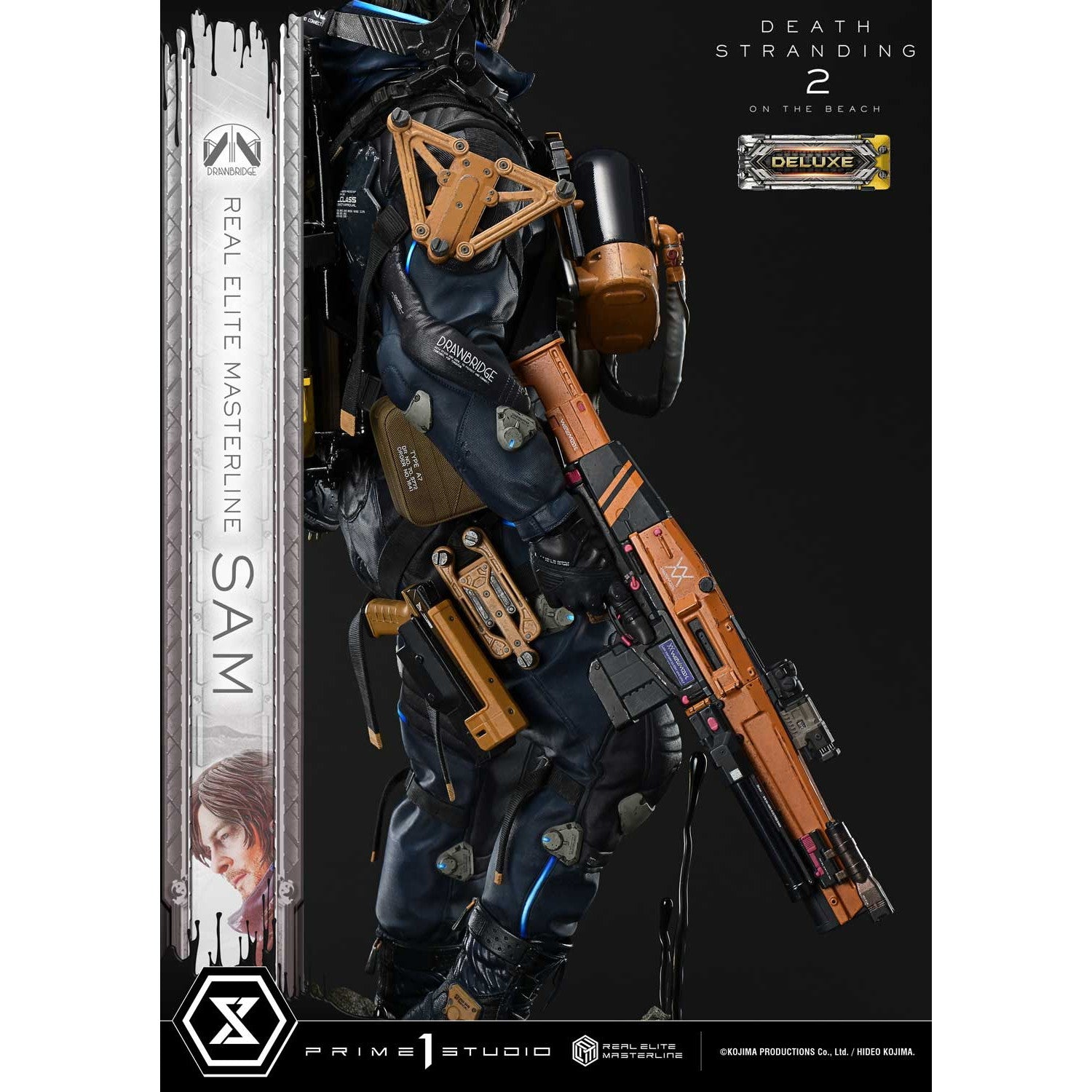 【予約安心出荷】[FIG] リアルエリートマスターライン サム DX版 DEATH STRANDING 2: ON THE BEACH(デス・ストランディング2 オンザビーチ) 1/3 完成品 フィギュア(REMDS2-01DX) プライム1スタジオ(2027年2月)