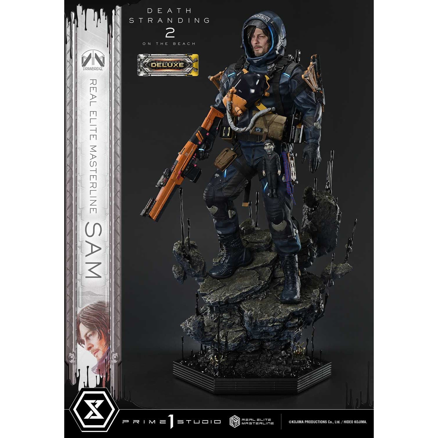 【予約安心出荷】[FIG] リアルエリートマスターライン サム DX版 DEATH STRANDING 2: ON THE BEACH(デス・ストランディング2 オンザビーチ) 1/3 完成品 フィギュア(REMDS2-01DX) プライム1スタジオ(2027年2月)