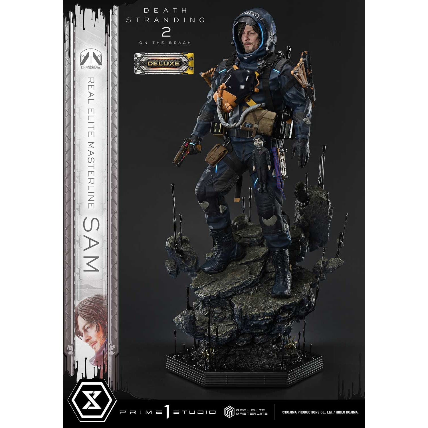 【予約安心出荷】[FIG] リアルエリートマスターライン サム DX版 DEATH STRANDING 2: ON THE BEACH(デス・ストランディング2 オンザビーチ) 1/3 完成品 フィギュア(REMDS2-01DX) プライム1スタジオ(2027年2月)