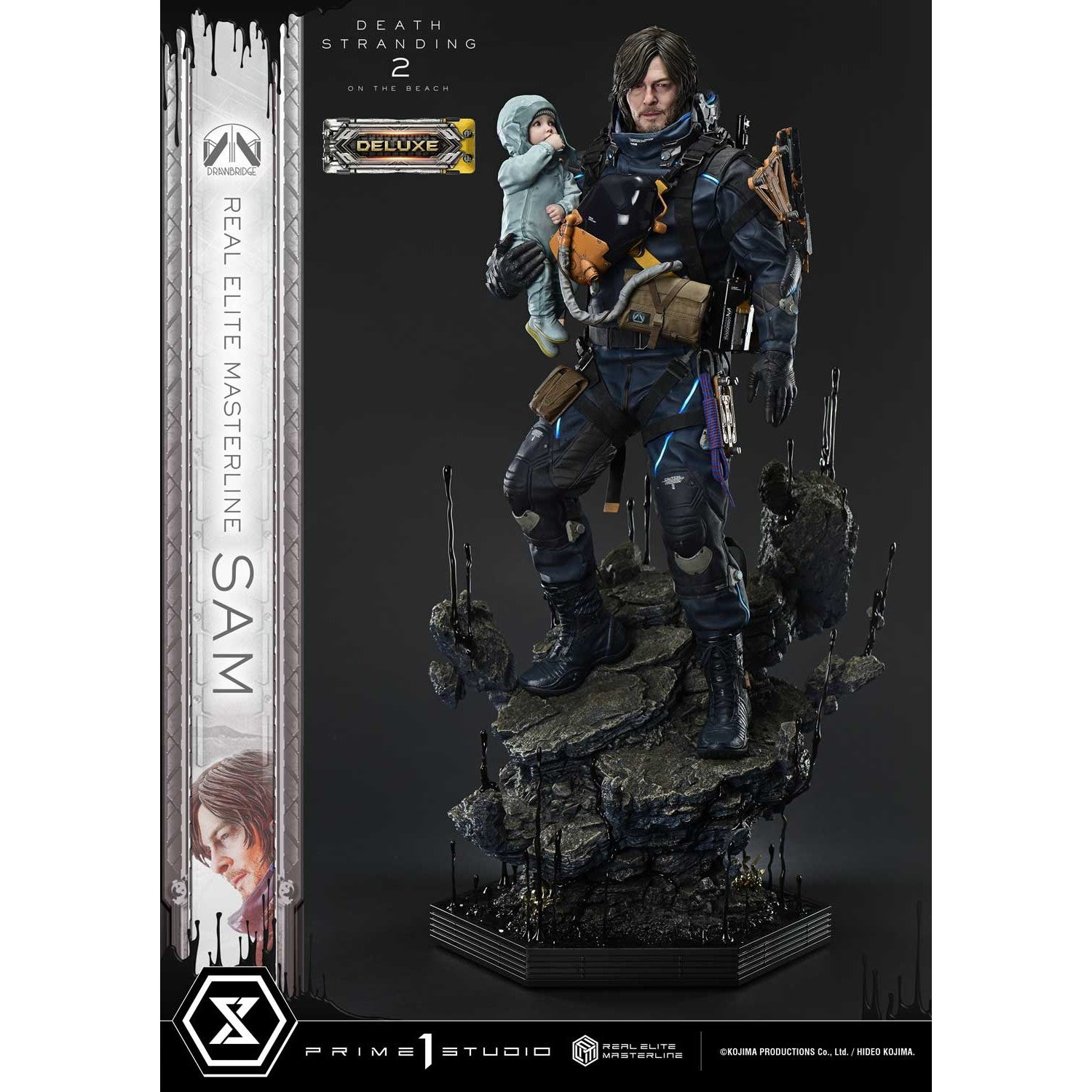 【予約安心出荷】[FIG] リアルエリートマスターライン サム DX版 DEATH STRANDING 2: ON THE BEACH(デス・ストランディング2 オンザビーチ) 1/3 完成品 フィギュア(REMDS2-01DX) プライム1スタジオ(2027年2月)