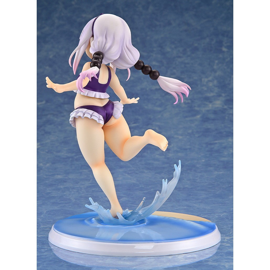 【新品】【お取り寄せ】[FIG] カンナカムイ はまべでウキウキ水着Ver.(紫) 小林さんちのメイドラゴン 1/6 完成品 フィギュア 回天堂(20260320)