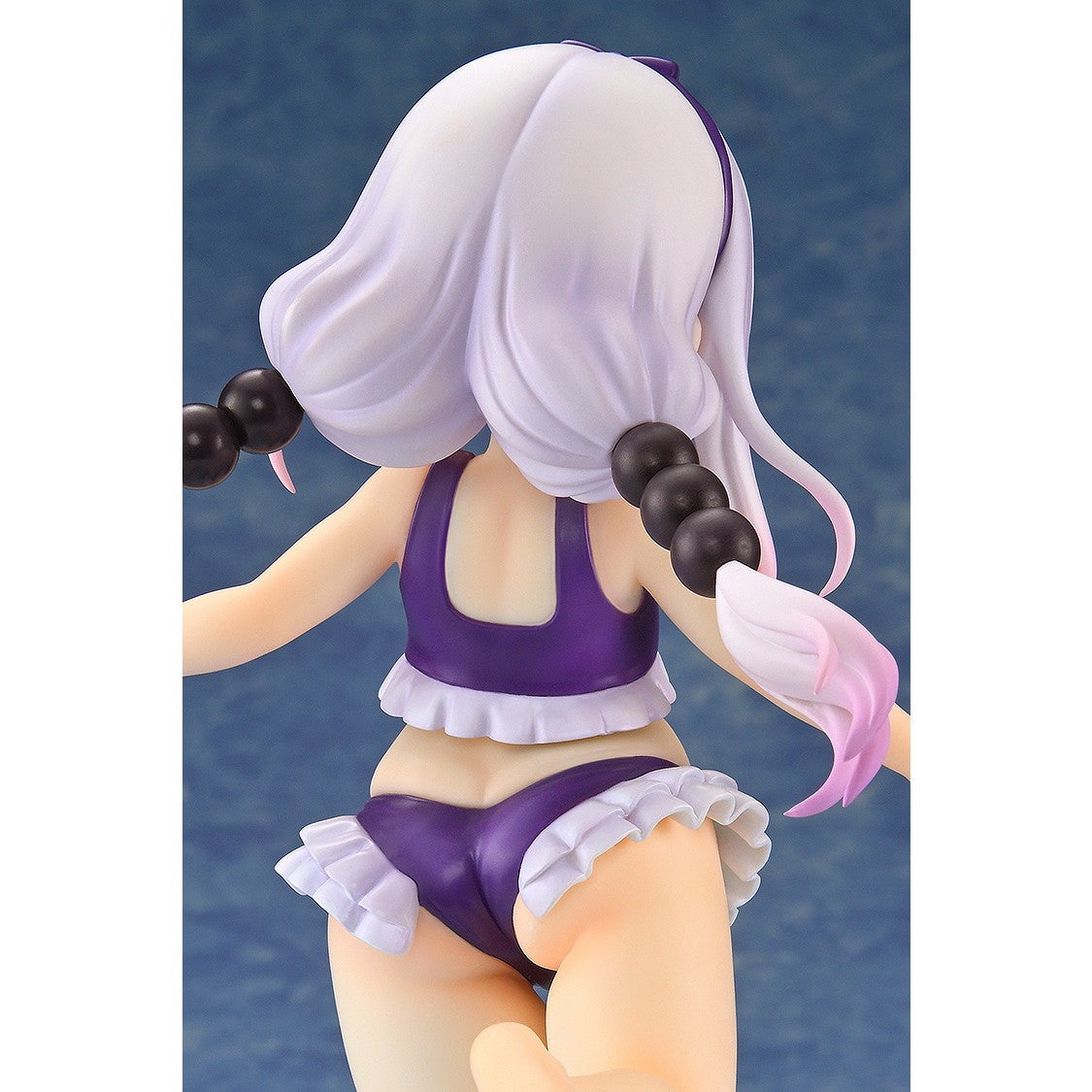 【新品】【お取り寄せ】[FIG] カンナカムイ はまべでウキウキ水着Ver.(紫) 小林さんちのメイドラゴン 1/6 完成品 フィギュア 回天堂(20260320)