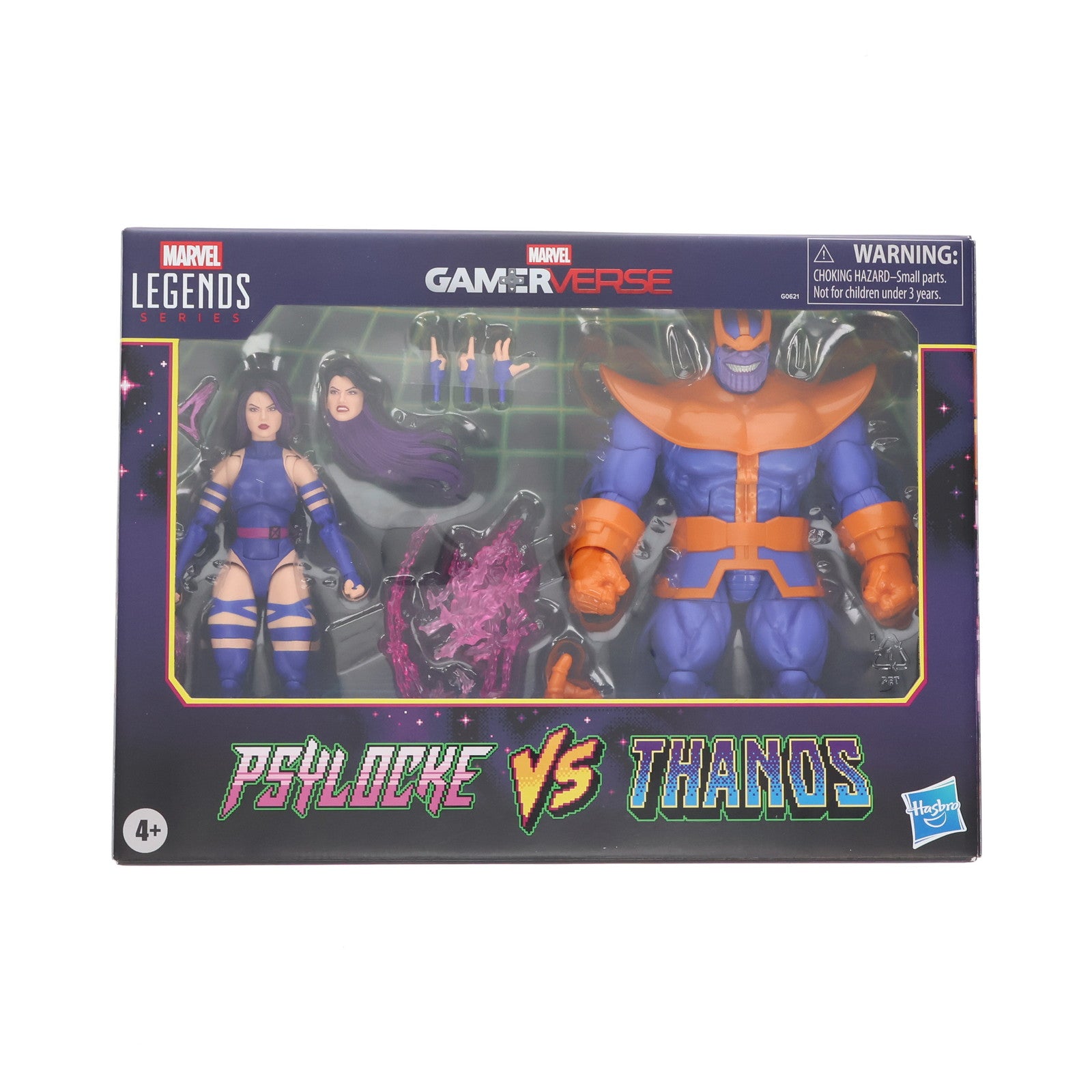【中古即納】[FIG] マーベル・レジェンド ゲームシリーズ サイロック vs サノス[ゲーム] MARVEL 完成品 6インチ・アクションフィギュア ハズブロ(20250731)