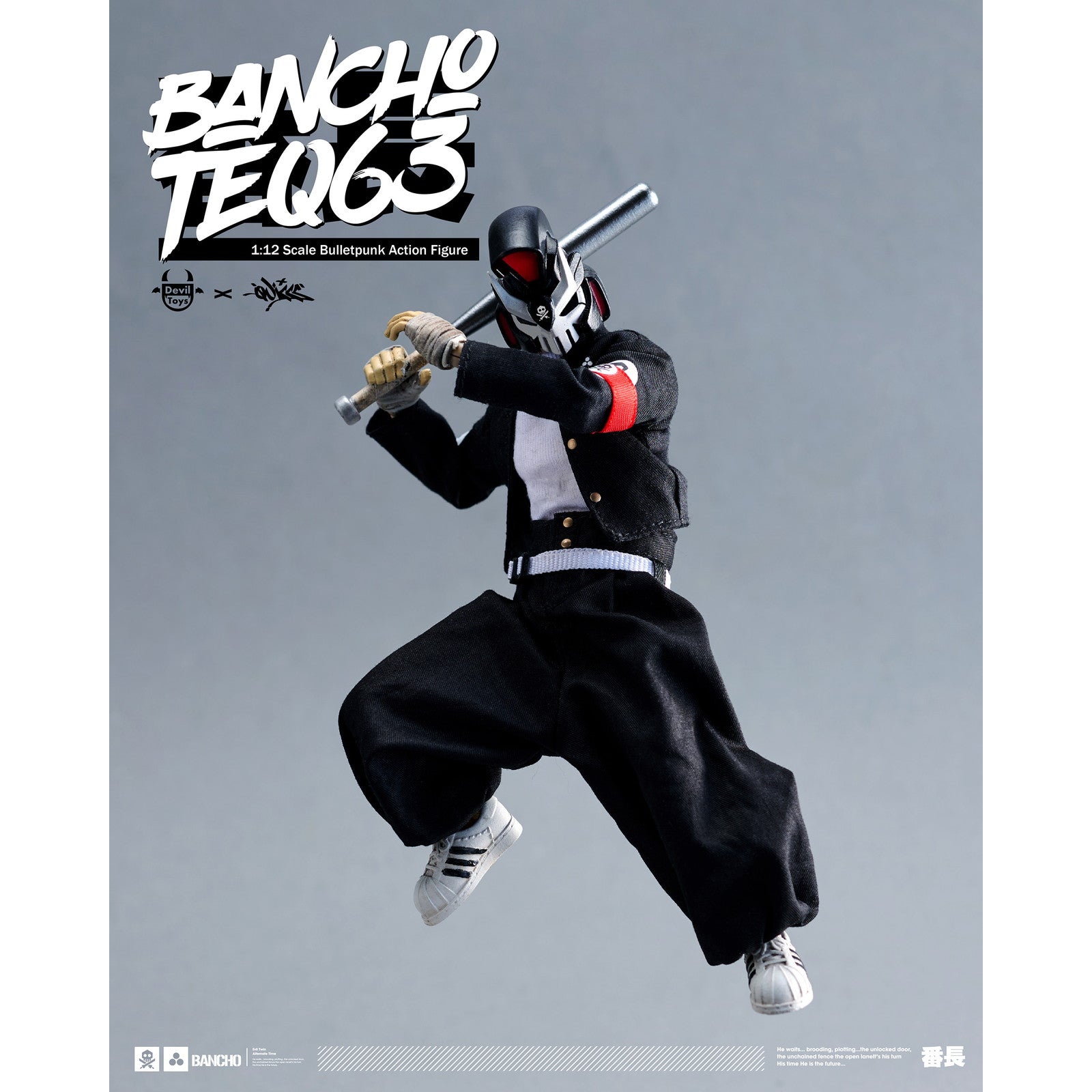 【予約安心出荷】[FIG] Bancho TEQ63 Devil Toys x Quiccs Bulletpunk Universe(バレットパンク ユニバース) 1/12 完成品 可動フィギュア Devil Toys(デビルトイズ)(2026年4月)