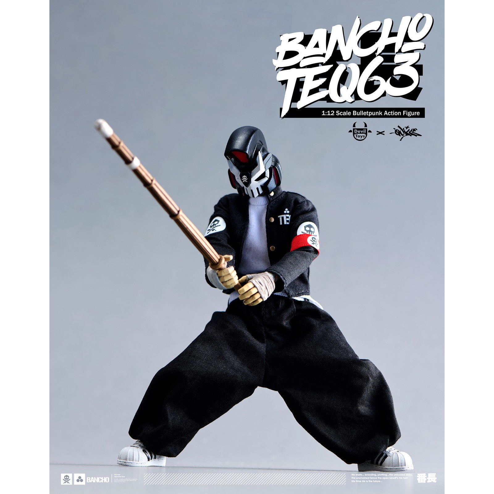 【予約安心出荷】[FIG] Bancho TEQ63 Devil Toys x Quiccs Bulletpunk Universe(バレットパンク ユニバース) 1/12 完成品 可動フィギュア Devil Toys(デビルトイズ)(2026年4月)