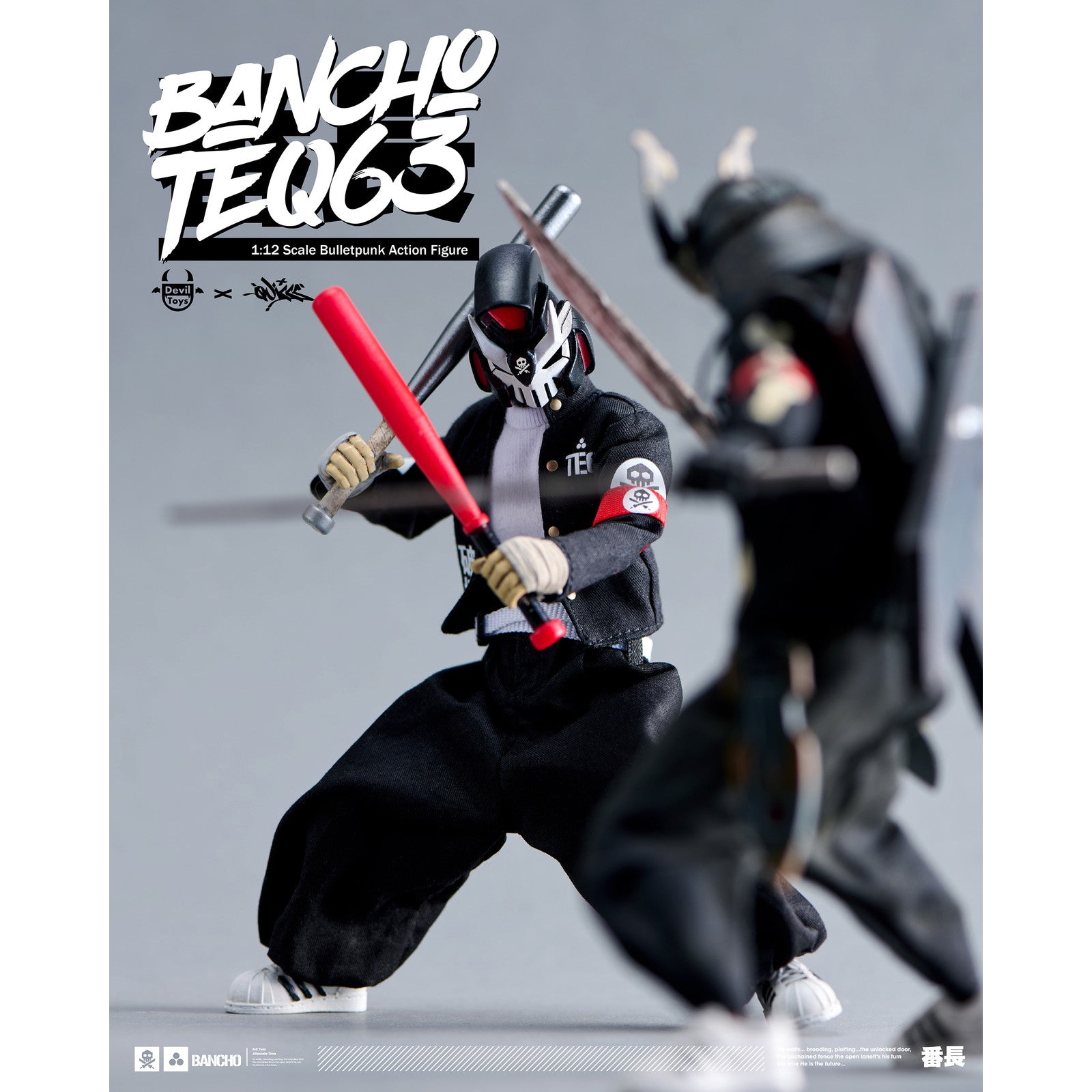 【予約安心出荷】[FIG] Bancho TEQ63 Devil Toys x Quiccs Bulletpunk Universe(バレットパンク ユニバース) 1/12 完成品 可動フィギュア Devil Toys(デビルトイズ)(2026年4月)