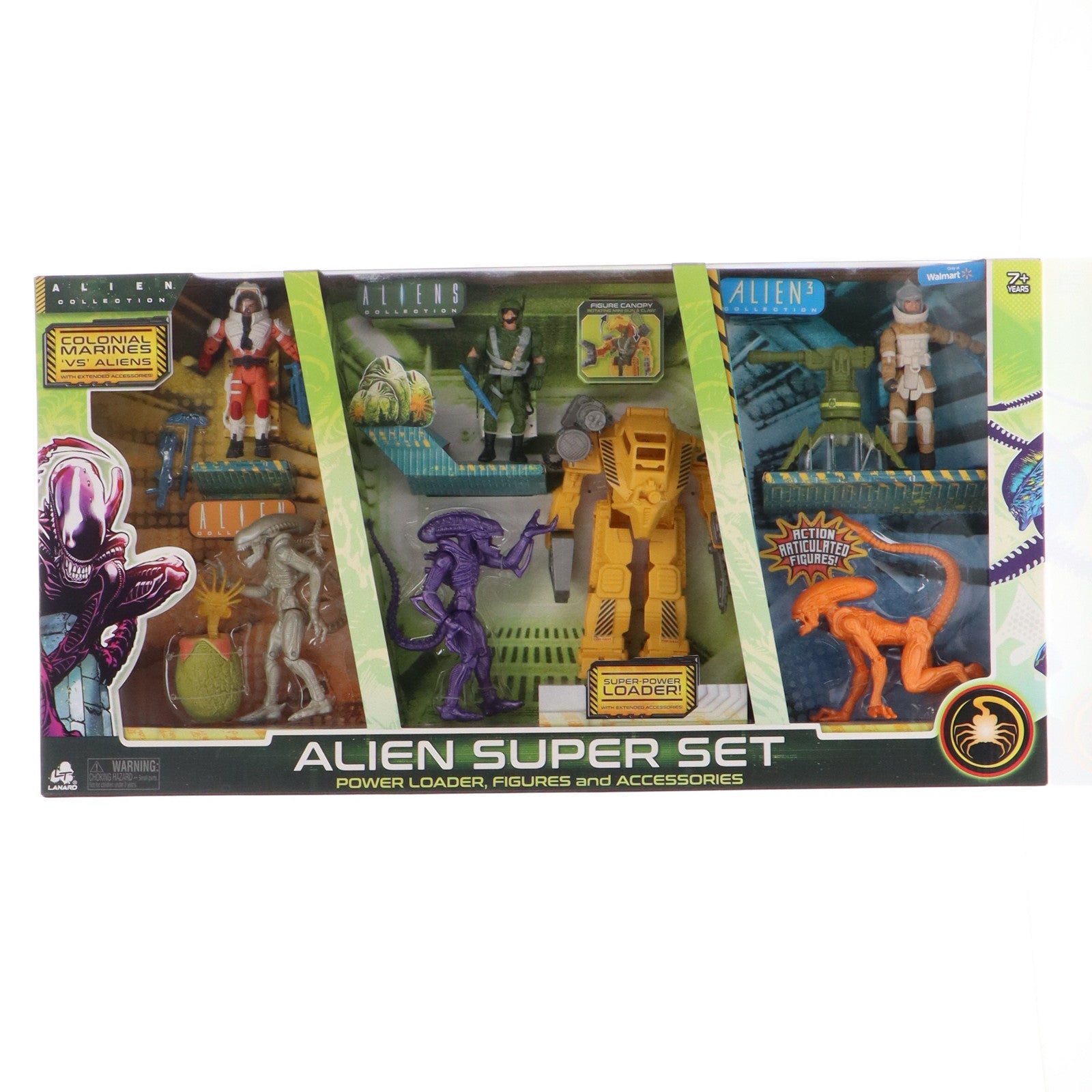 【中古即納】[FIG] ウォルマート限定 エイリアン スーパーセット パワーローダー フィギュア&アクセサリ- 完成品 可動フィギュア Lanard(ラナード)(20201231)