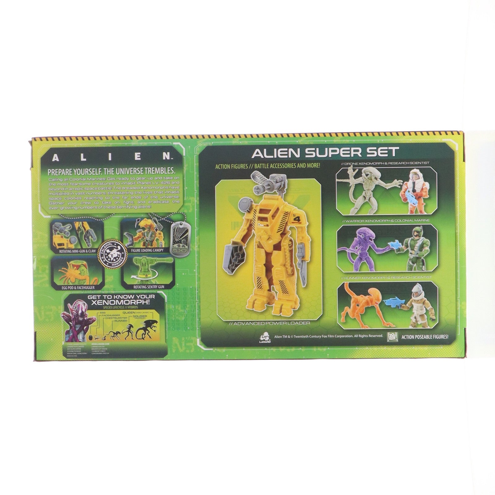 【中古即納】[FIG] ウォルマート限定 エイリアン スーパーセット パワーローダー フィギュア&アクセサリ- 完成品 可動フィギュア Lanard(ラナード)(20201231)