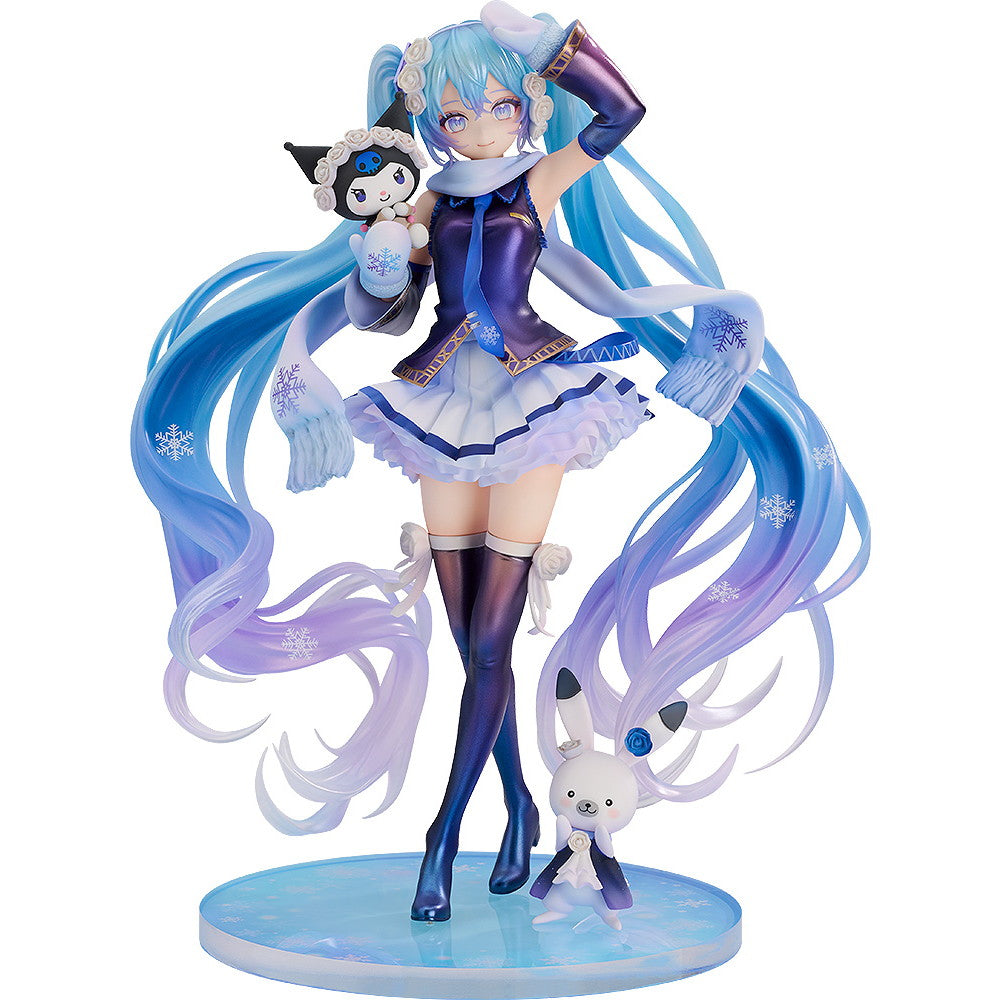 【予約安心出荷】[FIG] 雪ミク×クロミ キャラクター・ボーカル・シリーズ01 初音ミク 1/7 完成品 フィギュア グッドスマイルカンパニー(2026年11月)