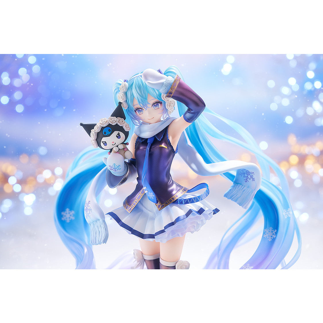 【予約安心出荷】[FIG] 雪ミク×クロミ キャラクター・ボーカル・シリーズ01 初音ミク 1/7 完成品 フィギュア グッドスマイルカンパニー(2026年11月)