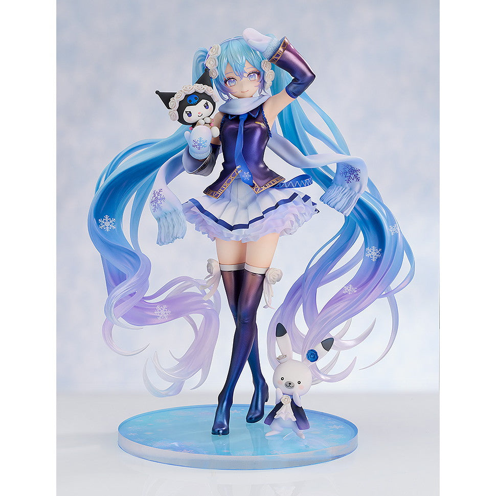 【予約安心出荷】[FIG] 雪ミク×クロミ キャラクター・ボーカル・シリーズ01 初音ミク 1/7 完成品 フィギュア グッドスマイルカンパニー(2026年11月)