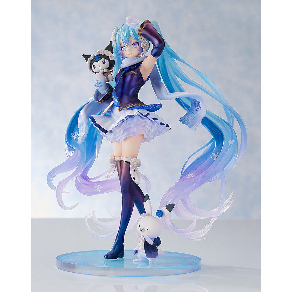 【予約安心出荷】[FIG] 雪ミク×クロミ キャラクター・ボーカル・シリーズ01 初音ミク 1/7 完成品 フィギュア グッドスマイルカンパニー(2026年11月)