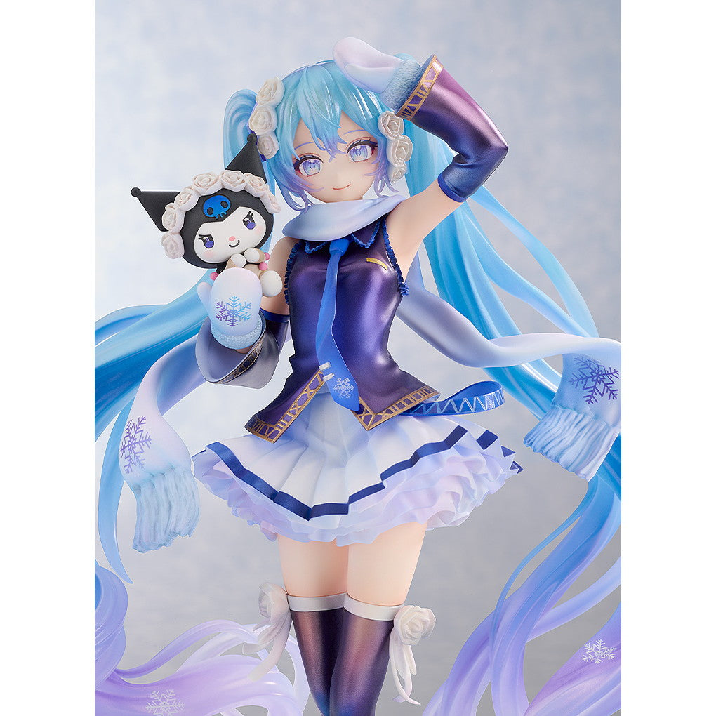 【予約安心出荷】[FIG] 雪ミク×クロミ キャラクター・ボーカル・シリーズ01 初音ミク 1/7 完成品 フィギュア グッドスマイルカンパニー(2026年11月)
