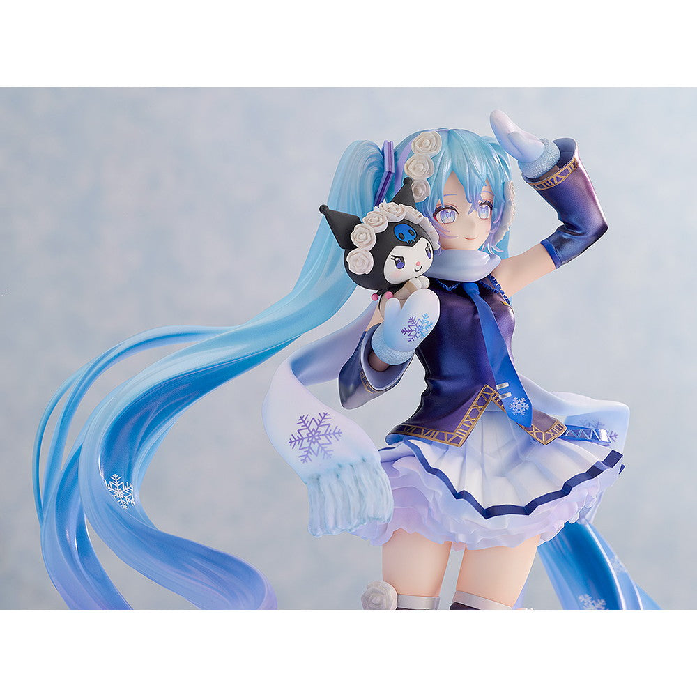 【予約安心出荷】[FIG] 雪ミク×クロミ キャラクター・ボーカル・シリーズ01 初音ミク 1/7 完成品 フィギュア グッドスマイルカンパニー(2026年11月)