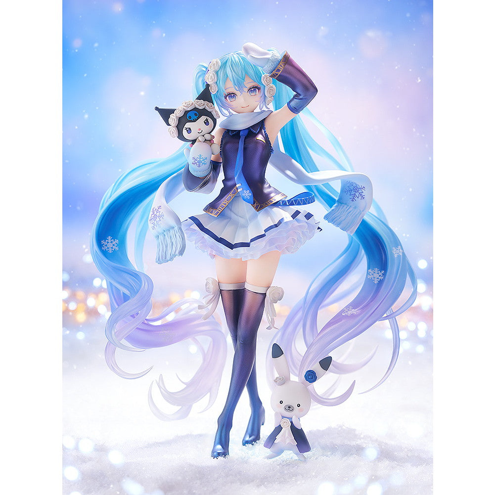 【予約安心出荷】[FIG] 雪ミク×クロミ キャラクター・ボーカル・シリーズ01 初音ミク 1/7 完成品 フィギュア グッドスマイルカンパニー(2026年11月)