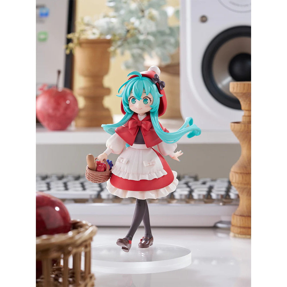【中古即納】[FIG] TENITOL デスクトップフェアリー 初音ミク 赤ずきんver. キャラクター・ボーカル・シリーズ01 初音ミク 完成品 フィギュア(AMU-TNL0145) フリュー(20260412)
