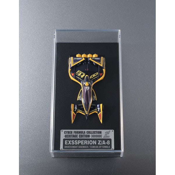 【予約安心出荷】[FIG] (再販) C.F.C.サイバーフォーミュラコレクション -Heritage Edition- エクスペリオンZ/A-8 ナイト・シューマッハ機 新世紀GPXサイバーフォーミュラ11 完成品 フィギュア メガハウス(2026年8月)