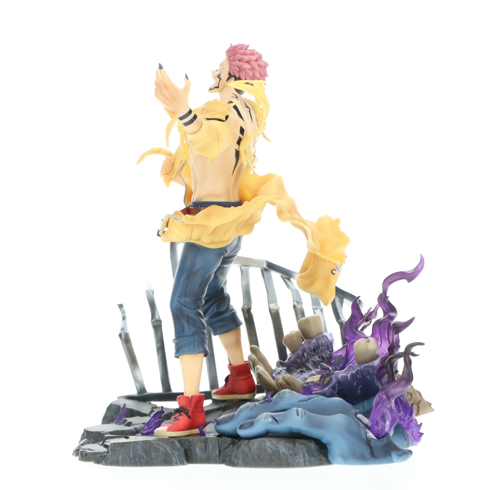 【中古即納】[FIG] 公式ストア&Amazon.co.jp限定特典付属 SHIBUYA SCRAMBLE FIGURE 宿儺(すくな) 呪術廻戦 1/7 完成品 フィギュア eStream/アルファサテライト(20230630)