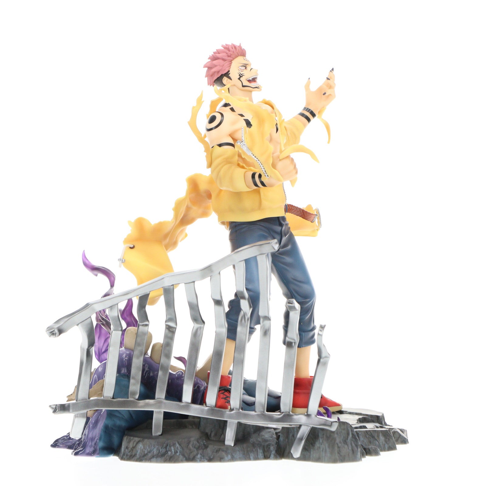 【中古即納】[FIG] 公式ストア&Amazon.co.jp限定特典付属 SHIBUYA SCRAMBLE FIGURE 宿儺(すくな) 呪術廻戦 1/7 完成品 フィギュア eStream/アルファサテライト(20230630)
