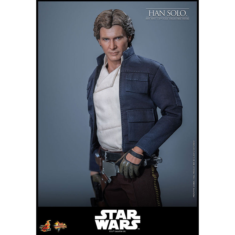 【予約安心出荷】[FIG] ムービー・マスターピース ハン・ソロ STAR WARS(スター・ウォーズ) エピソード5/帝国の逆襲 1/6 完成品 可動フィギュア(MM#846) ホットトイズ(2026年12月)