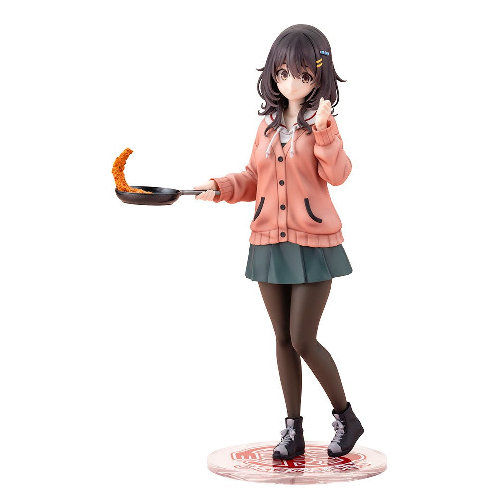【新品】【お取り寄せ】[FIG] 河合まこ(かわいまこ) 日々は過ぎれど飯うまし 1/7 完成品 フィギュア(PV336) コトブキヤ(20260614)