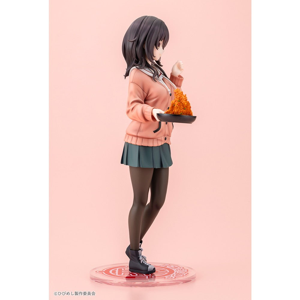 【新品】【お取り寄せ】[FIG] 河合まこ(かわいまこ) 日々は過ぎれど飯うまし 1/7 完成品 フィギュア(PV336) コトブキヤ(20260614)