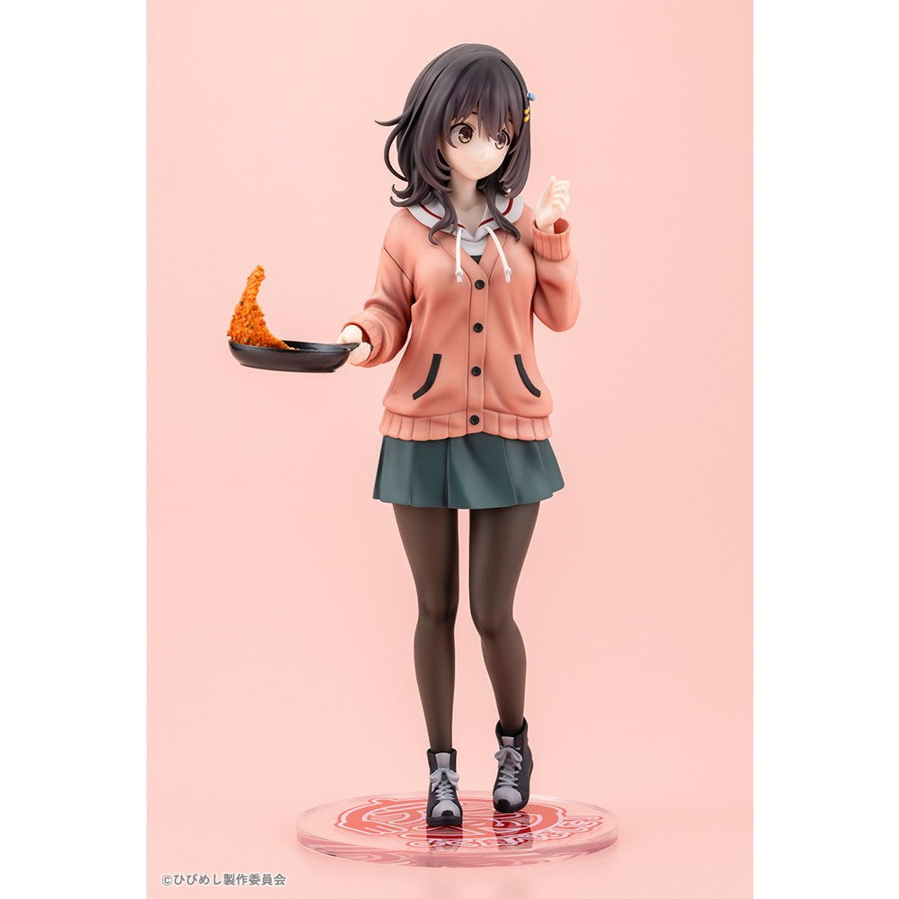 【新品】【お取り寄せ】[FIG] 河合まこ(かわいまこ) 日々は過ぎれど飯うまし 1/7 完成品 フィギュア(PV336) コトブキヤ(20260614)