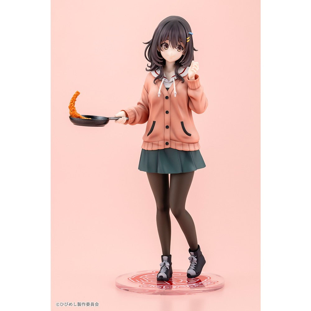 【新品】【お取り寄せ】[FIG] 河合まこ(かわいまこ) 日々は過ぎれど飯うまし 1/7 完成品 フィギュア(PV336) コトブキヤ(20260614)