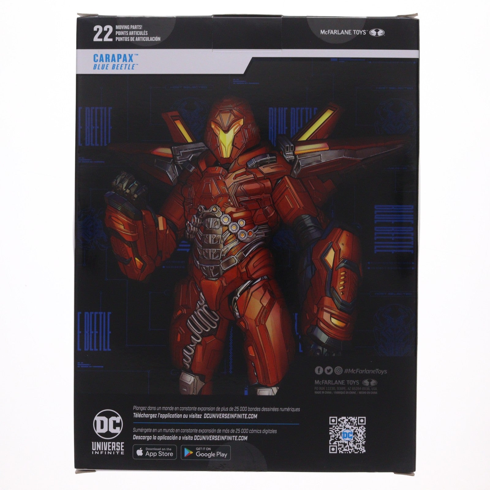 【中古即納】[FIG] DCマルチバース カラパックス[映画『ブルービートル』] DCコミックス 完成品 アクションフィギュア マクファーレン・トイズ(20230831)