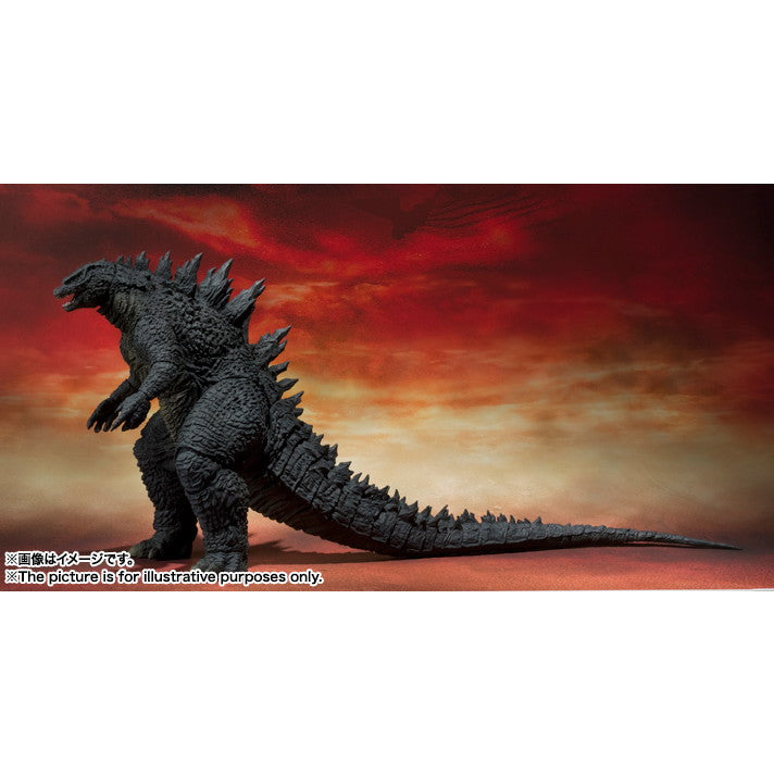 【中古即納】[FIG] S.H.MonsterArts(モンスターアーツ) ゴジラ(2014) 『GODZILLA ゴジラ』 -Movie Graphic Plus- 完成品 可動フィギュア バンダイスピリッツ(20260530)