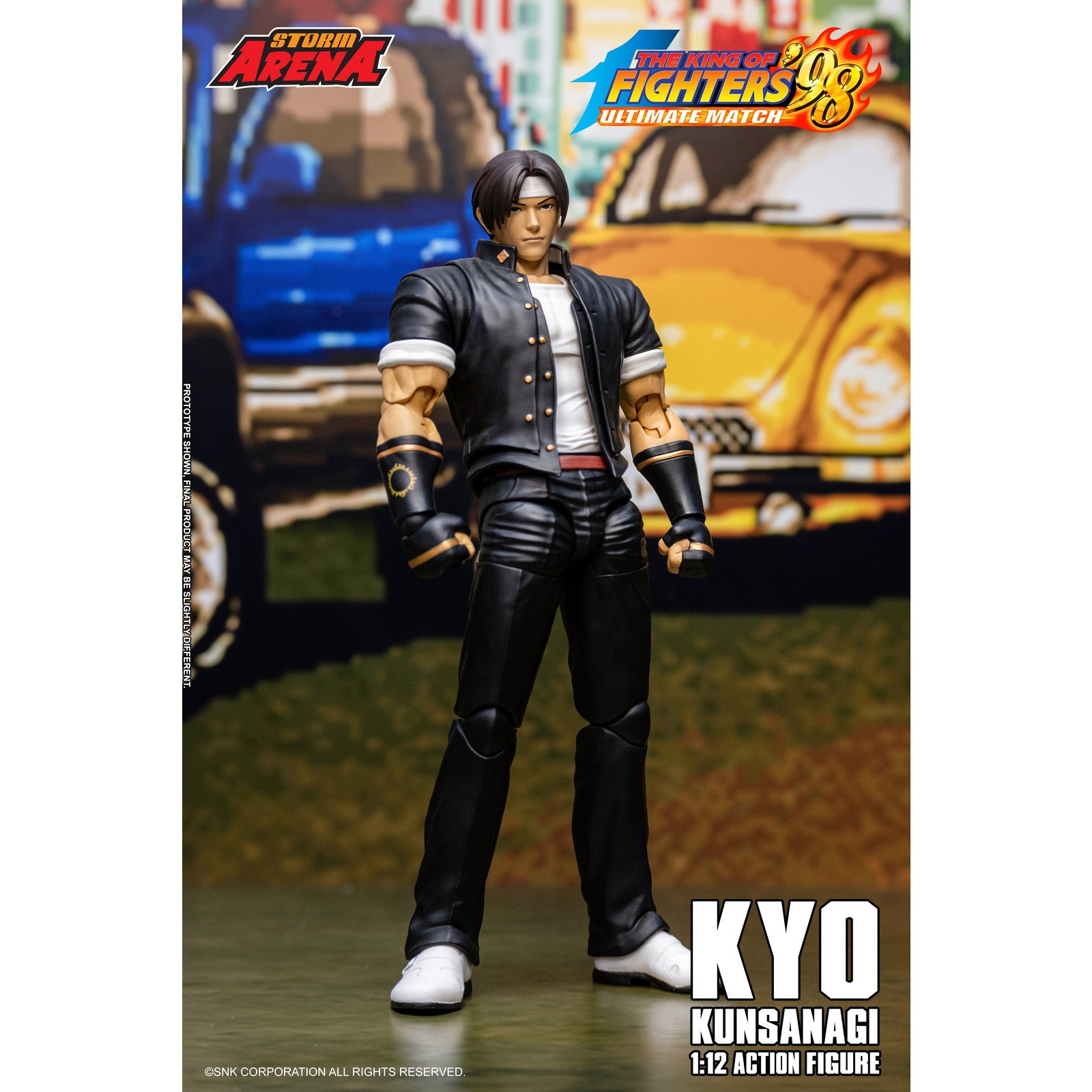 【予約安心出荷】[FIG] Storm Arena(ストームアリーナ) 草薙京(くさなぎきょう) THE KING OF FIGHTERS '98 ULTIMATE MATCH(ザ・キング・オブ・ファイターズ98 アルティメットマッチ) 1/12 完成品 可動フィギュア(KFSA03) ストームコレクティブルズ((2026年6月)