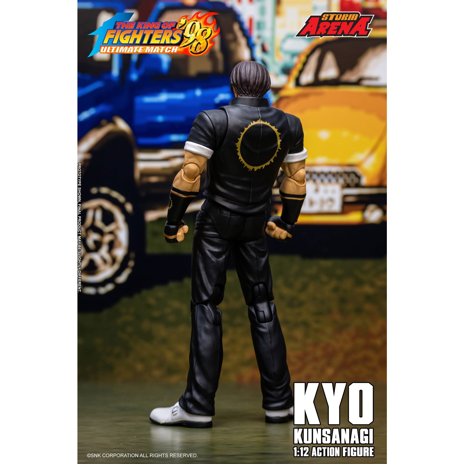 【予約安心出荷】[FIG] Storm Arena(ストームアリーナ) 草薙京(くさなぎきょう) THE KING OF FIGHTERS '98 ULTIMATE MATCH(ザ・キング・オブ・ファイターズ98 アルティメットマッチ) 1/12 完成品 可動フィギュア(KFSA03) ストームコレクティブルズ((2026年6月)