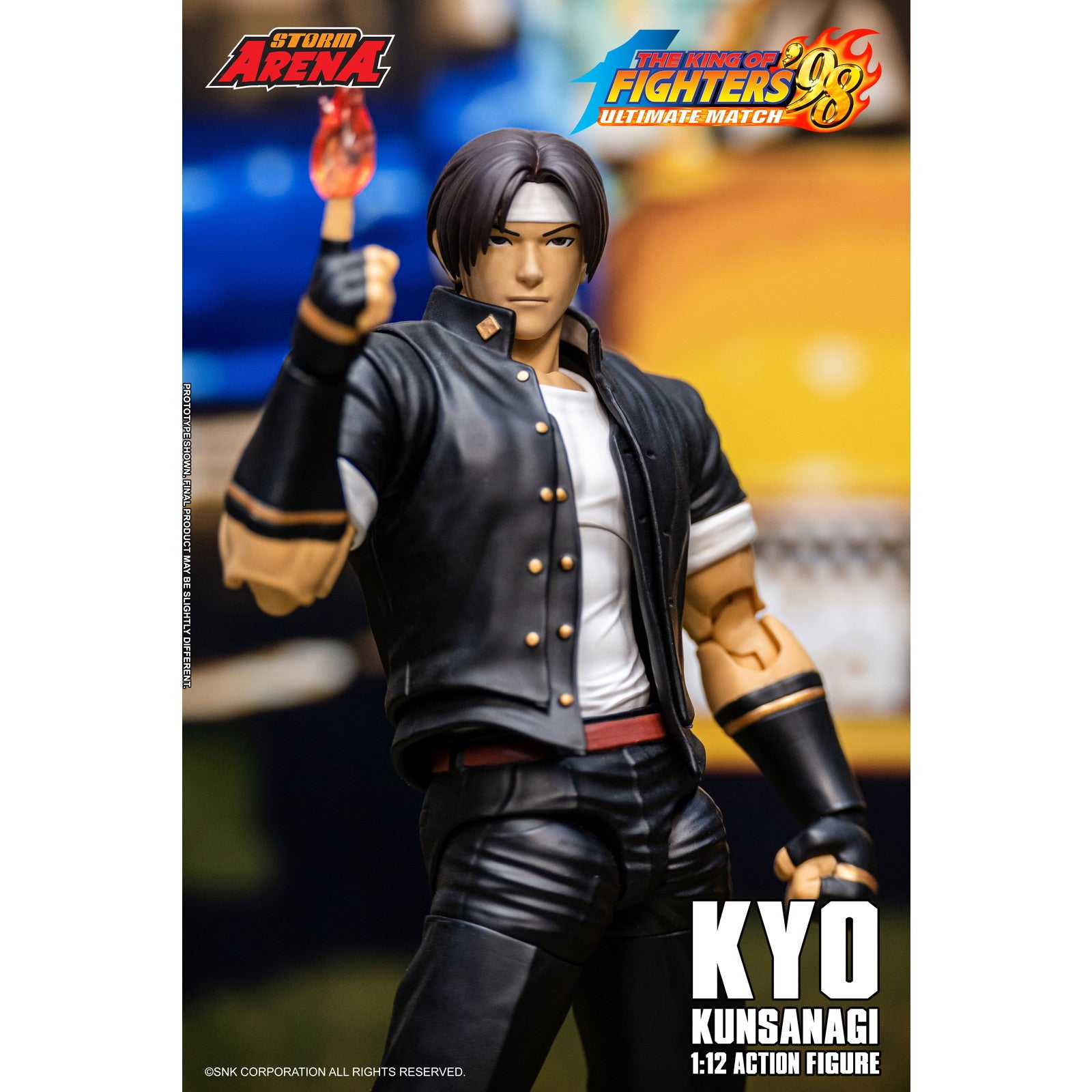 【予約安心出荷】[FIG] Storm Arena(ストームアリーナ) 草薙京(くさなぎきょう) THE KING OF FIGHTERS '98 ULTIMATE MATCH(ザ・キング・オブ・ファイターズ98 アルティメットマッチ) 1/12 完成品 可動フィギュア(KFSA03) ストームコレクティブルズ((2026年6月)
