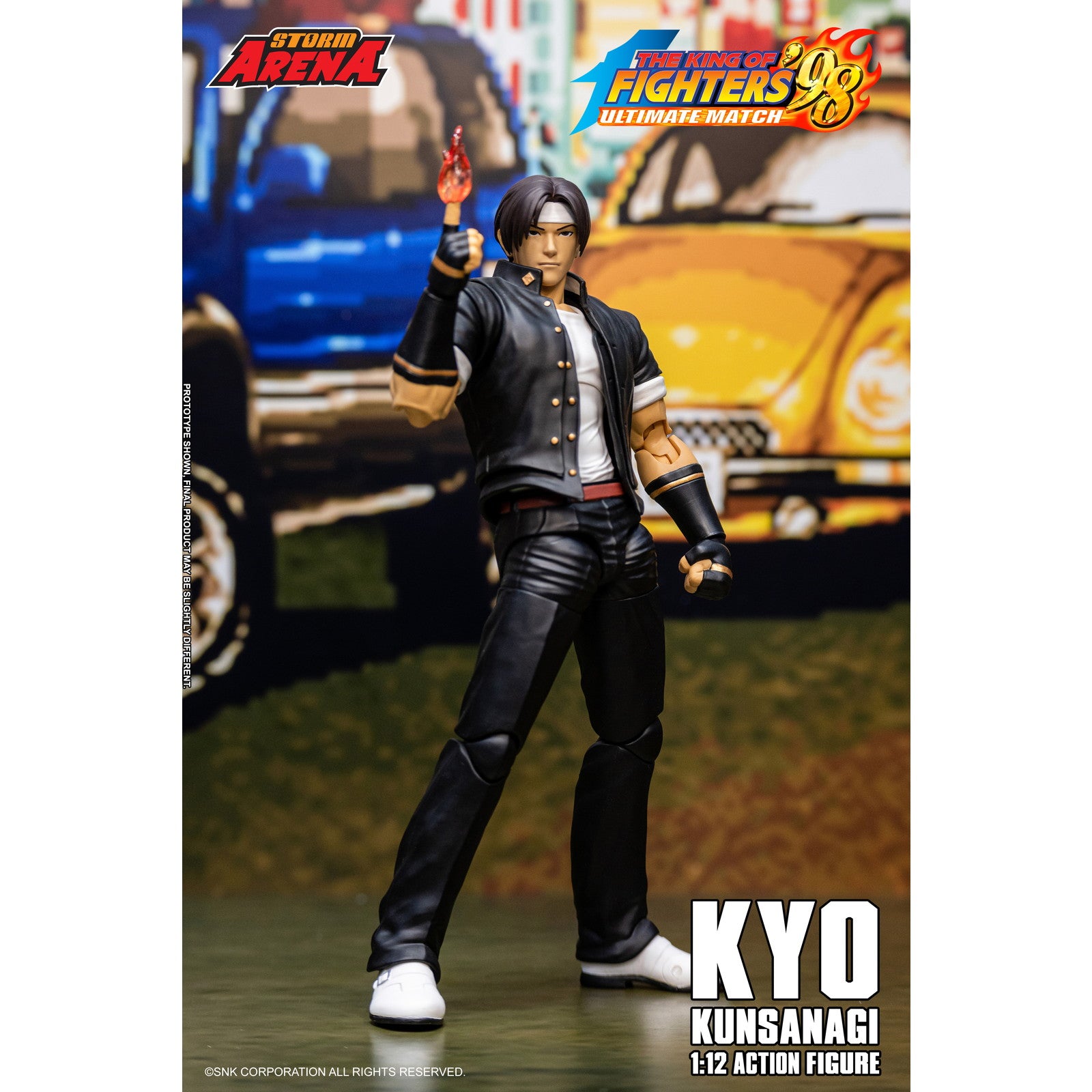 【予約安心出荷】[FIG] Storm Arena(ストームアリーナ) 草薙京(くさなぎきょう) THE KING OF FIGHTERS '98 ULTIMATE MATCH(ザ・キング・オブ・ファイターズ98 アルティメットマッチ) 1/12 完成品 可動フィギュア(KFSA03) ストームコレクティブルズ((2026年6月)